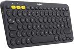 Logitech K380 Kabellose Bluetooth-Tastatur, Multi-Device & Easy-Switch Feature,