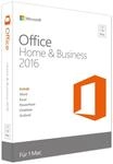Microsoft Office Mac Home and Business 2016 (Product Key Card ohne Datentr&auml;ger)