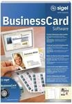 SIGEL SW670 BusinessCard Gestaltungs-Software f&uuml;r Visitenkarten, CD inkl. 200 Karten