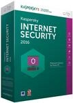 Kaspersky Internet Security 2016 - 5 PCs / 1 Jahr