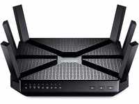 TP-Link Archer C3200 Tri-Band WLAN Gaming Router (2x 1300Mbit/s (5GHz) +...