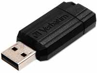 Verbatim PinStripe USB-Stick 16GB, USB 2.0, USB Speicherstick, für Laptop Notebook