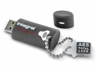 Integral 8GB Crypto-197 256-Bit 3.0 USB Stick verschlüsselt - USB Stick Passwort