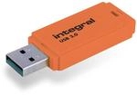 Integral 64GB Neon Orange USB 3.2 Gen 1 Flash-Laufwerk