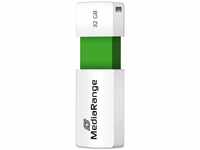 MediaRange USB 2.0 Speicherstick 32GB - Color Edition, Mini USB Flash-Laufwerk mit