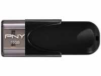 PNY Attaché 4 USB-2.0-Stick 16GB schwarz