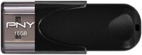 PNY Attach&eacute; 4 USB-2.0-Stick 16GB schwarz