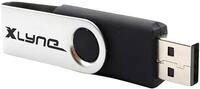 XLYNE SWG 16GB USB Stick (USB2.0 ,Plug&Play,Swing), Schwarz