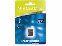 Platinum 32GB Mini USB-Stick USB 2.0 schwarz (177543)