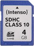 Intenso SDHC 4GB Class 10 Speicherkarte Intenso SDHC 4GB Class 10 Speicherkarte