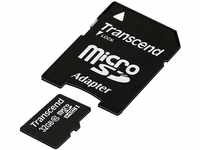Transcend 32GB microSDXC/SDHC Class 10 (Premium) with Adapter