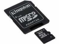 Kingston SDC4 Micro SDHC 8GB Class 4 Speicherkarte (inkl. microSD zu SD Adapter)