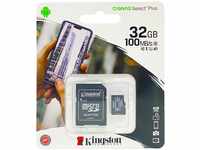 Kingston Secure Digital MicroSD Karte 32GB Klasse 10 + Adapter