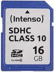 Intenso SDHC 16GB Class 10 Speicherkarte