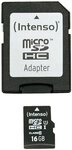 Intenso Premium microSDHC 16GB Class 10 UHS-I Speicherkarte inkl. SD-Adapter (bis zu Intenso Premium microSDHC 16GB Class 10 UHS-I Speicherkarte inkl. SD-Adapter (bis zu