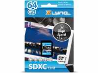 XLYNE SDXC-Speicherkarte │64 GB│Class 10│SD-Karte, Flash Memory│Ideal...
