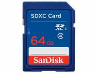 SanDisk SDSDB-064G-B35 64 GB SDXC Class 4 Memory Card - Blue (Label May Change)