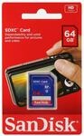 SanDisk SDSDB-064G-B35 64 GB SDXC Class 4 Memory Card - Blue (Label May Change)