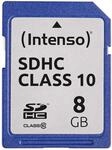 Intenso SDHC 8GB Class 10 Speicherkarte