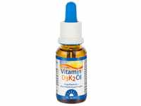 Dr. Jacob's Vitamin D3K2 Öl 20 ml I Nahrungsergänzung für Knochen¹ und