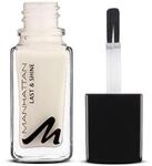Manhattan Last & Shine Nagellack, Glitzernd roter, gl&auml;nzender Nail Polish f&uuml;r 10