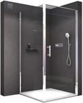 BERNSTEIN Duschkabine 90x90 Dusche mit Pendelt&uuml;r und Hebe-/Senk Mechanismus