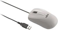 Fujitsu M520 Maus Beidh&auml;ndig USB Typ-A Optisch 1000 DPI grau