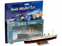 Revell Modellbausatz Schiff 1:1200 - R.M.S. Titanic im Maßstab 1:1200, Level 3,