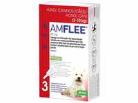 Amflee Spot On Floh- und Zeckenmittel für Hunde von 2-20 kg (S), 3