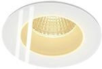 SLV 114441 PattF Einbauleuchte, Rund, 38 Grad, 3000 K, 12 W, Wei&szlig;, 8.30 x 8.30...