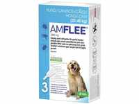 Amflee Spot On Floh- und Zeckenmittel für Hunde von 20-40 kg (L), 3