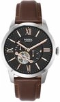 Fossil Townsman Uhr f&uuml;r Herren, Mechanisches Automatikwerk mit Edelstahl- oder