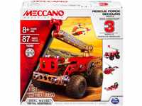 Spin Master 6026714 - Meccano - Rescue Force, 3 Modelle Fire Truck