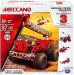 Spin Master 6026714 - Meccano - Rescue Force, 3 Modelle Fire Truck