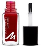 Manhattan Last & Shine Nagellack &ndash; Warmroter, gl&auml;nzender Nail Polish f&uuml;r 10 Tage