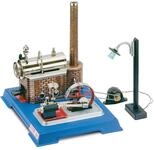 00105 - Wilesco D 105 - Dampfmaschine Electric Light