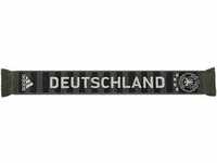 adidas DFB Performance Fanschal Schal, Dark Grey Heather/Base Green S15, OSFM