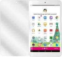 dipos I 2X Schutzfolie klar kompatibel mit Telekom Tablet Puls Folie