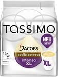 Tassimo Jacobs Caff&egrave; Crema Intenso XL, Kaffee Kapsel, Kaffeekapsel, gemahlener