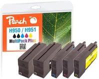 Peach Spar Pack Plus Tintenpatronen kompatibel zu HP No. 950, No. 951