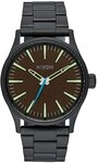 Nixon Unisex-Armbanduhr The Sentry Analog Quarz Edelstahl A450712-00