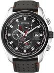 Citizen Herren Analog Eco-Drive Uhr mit Leder Armband AT9036-08E