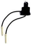Busch-Jaeger 8332-1 Glimm-/Gl&uuml;hlampen mit Anschlussleitung