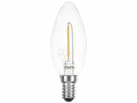 NCC-Licht LED Filament Kerze 1W fast 15W E14 klar 100lm Glühlampe...