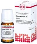 DHU Hepar sulfuris D6 Tabletten, 80 St. Tabletten