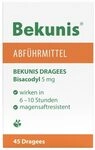 BEKUNIS Dragees Bisacodyl 5 mg magensaftres.Tabl. 45 St