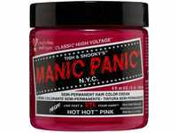 Manic Panic Hot Hot Pink Classic Creme, Vegan, Cruelty Free, Semi Permanent Hair Dye