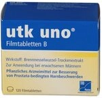 utk uno Filmtabletten B: Pflanzliches Mittel gegen Prostata-bedingte Harnbeschwerden