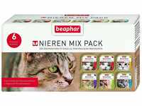beaphar Katzen Nieren-Diät-Mix-Pack 600g (6x6x100g = 36 x 100g)