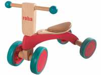 roba Holz Rutscher, Kinderfahrzeug aus Holz, Kleinkind Laufrad/Sitzroller ab 1 Jahr